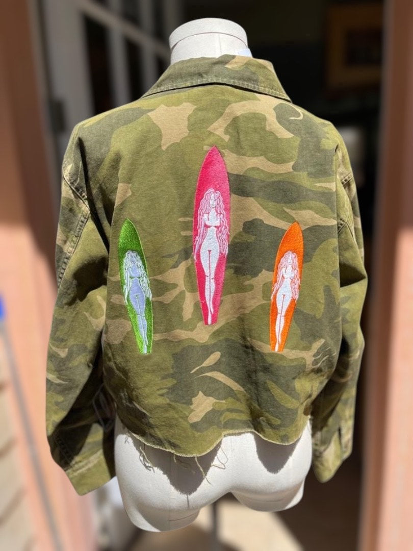 Surf Sprit Camo Jacket