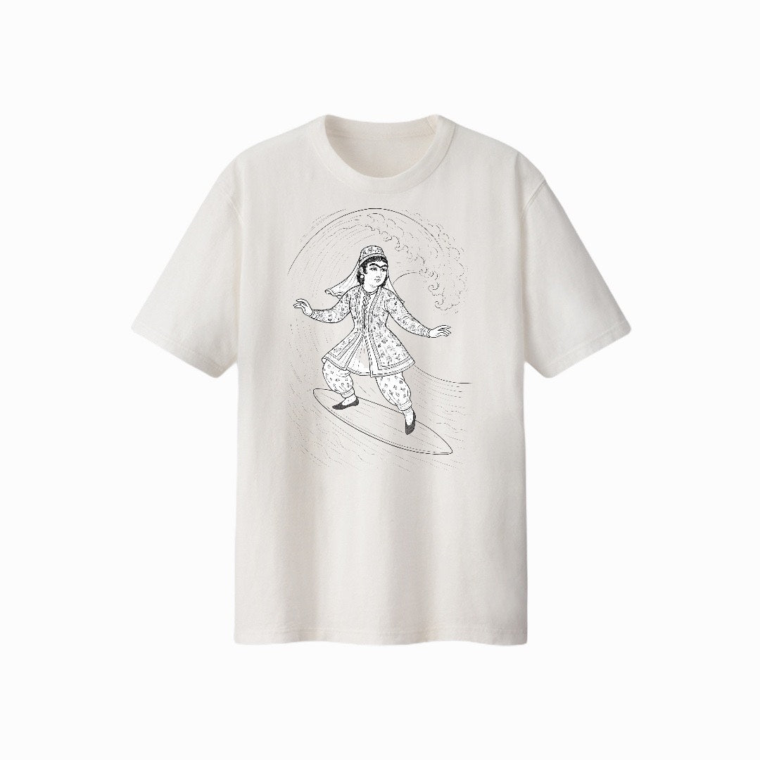 Qajar Surfer Tee